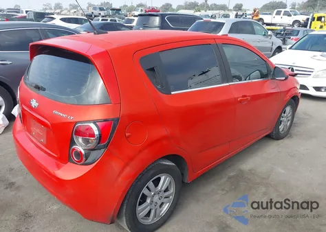 2012 Chevrolet Sonic 2Lt из США, поврежденный, VIN 1G1JC6SH7C4200803